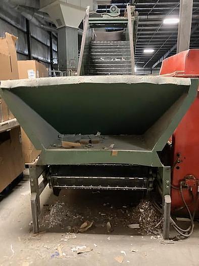 Used MAREN HORIZONTAL AUTOTIE BALER / PINCH BELT SHREDDER