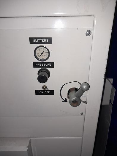 Used 84" CONTECH MODEL CS-84 SINGLE KNIFE SHEETER WITH TIDLAND SHEAR SLITTING