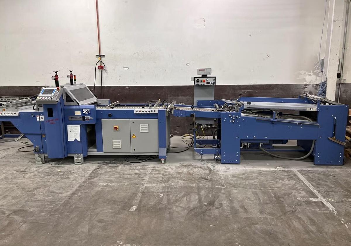 Used 22" x 29" BOGRAMA BSR 550 SERVO ROTARY DIE CUTTER