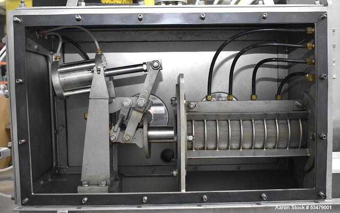 Used VINCENT MODEL CP-4-VT SCREW PRESS S/S