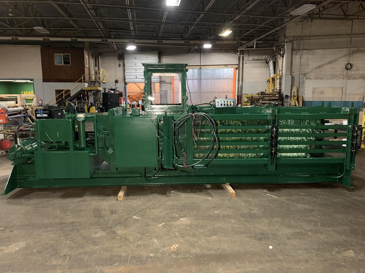 Used MAREN MODEL 203 HORIZONTAL AUTO TIE BALER 25 HP 