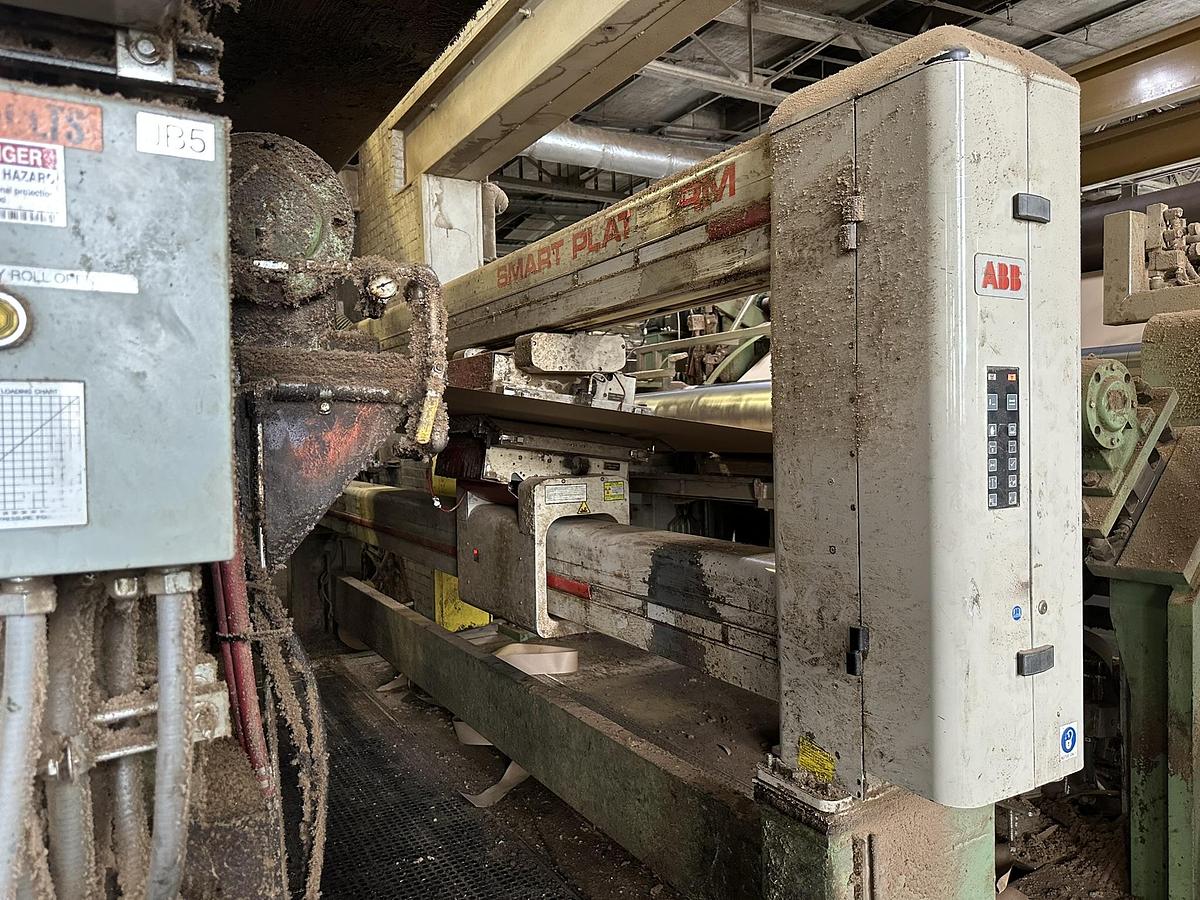 Used 110" (2.8M) VOITH FOURDRINIER PAPER MACHINE WITH DUOFORMER D SHOE PRESS SECTION MANUFACTURED 2002