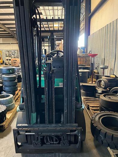 Used 5,000 POUND MITSUBISHI MODEL FGC25N FORKLIFT MANUFACTURED 2016