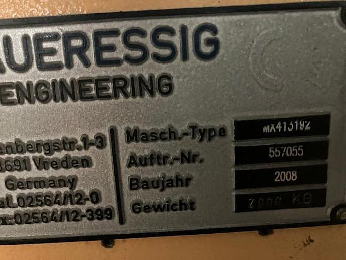 Used 42" SAUERESSIG MATCH STEEL EMBOSSER 2008