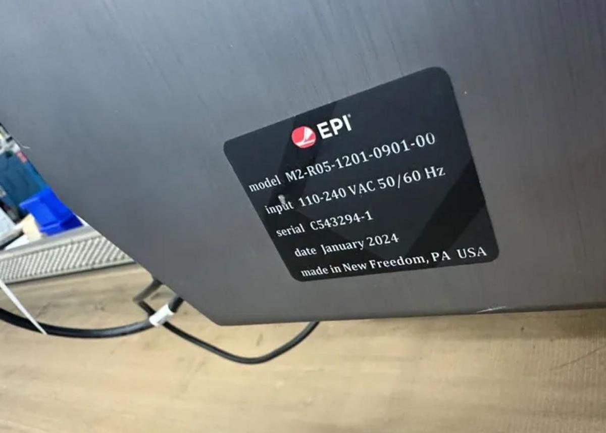 Used 62" WIDE GHEZZI & ANNONI MODEL FA 300 NV FULLY AUTOMATIC TAPE SLITTER MFG 2020