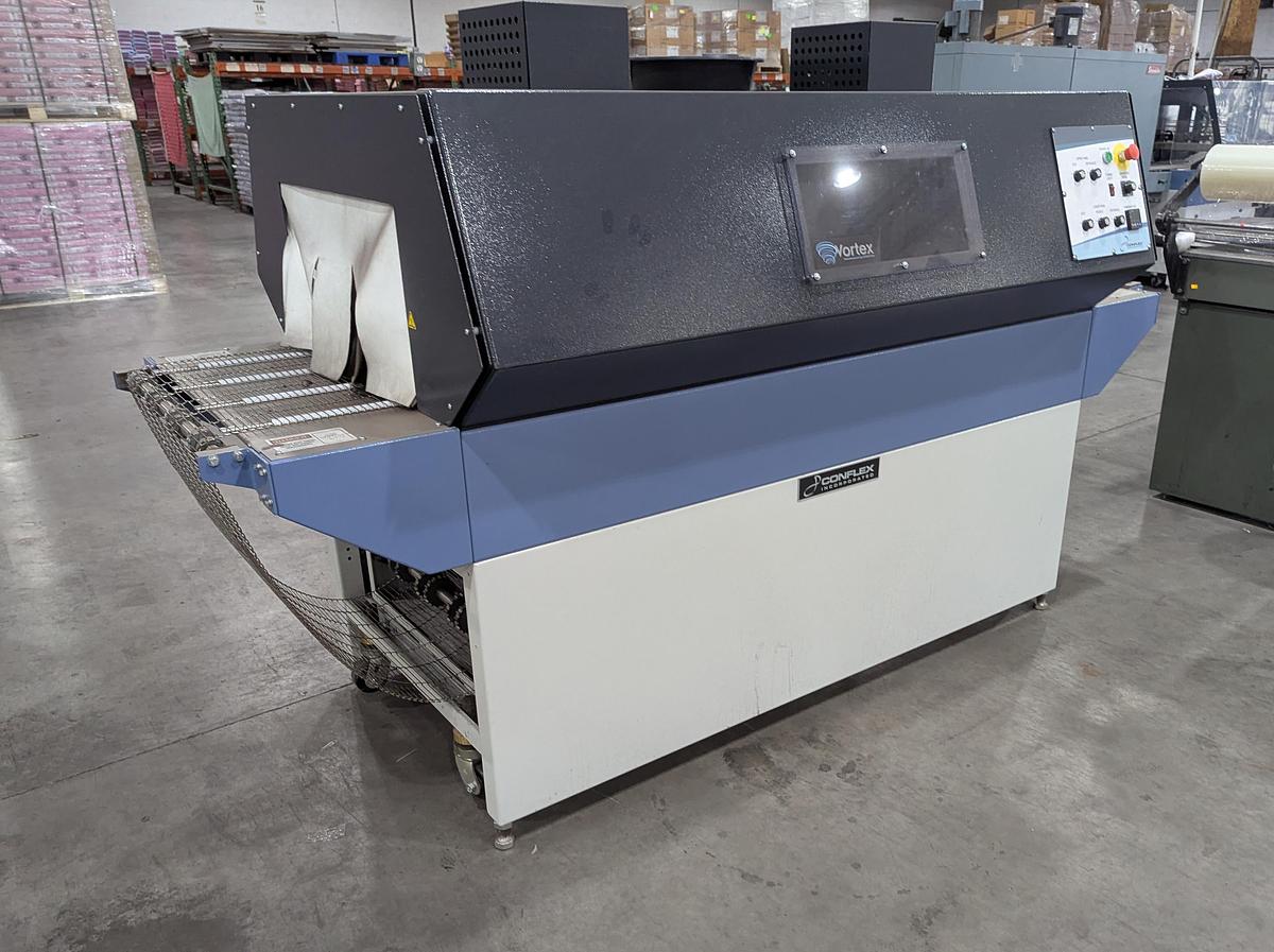 Used CONFLEX VORTEX 72 SHRINK TUNNEL