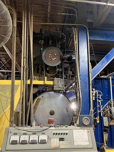 Used 102" LANGSTON TWO DRUM SLITTER REWINDER MAX DIAMETER 72" NEW ROCKWELLL DRIVES IN 2021