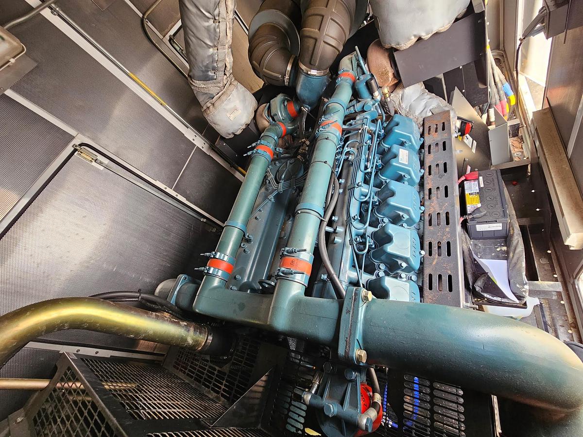 Used 500 KW GENERAC POWER SYSTEMS, INC BACK UP DIESEL GENERATOR