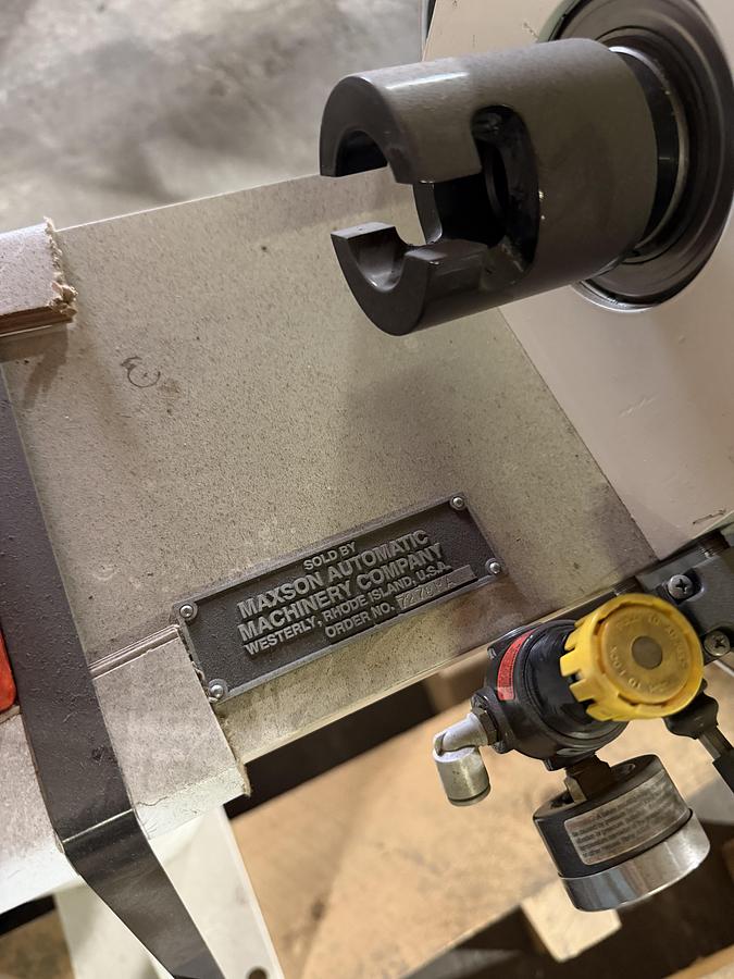Used MAXSON SHAFTED UNWIND STAND (FOUR AVAILABLE)