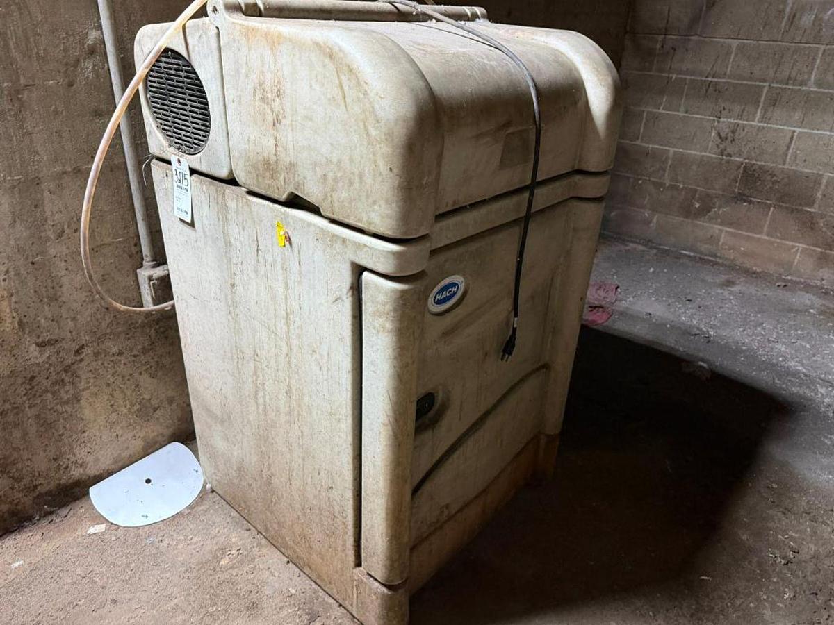 Used HACH MODEL 3540SDR SIGMA AWRS SAMPLER