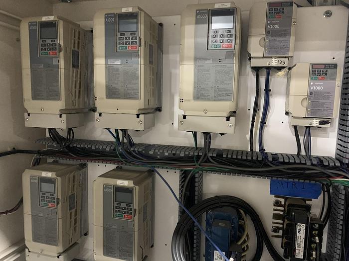 Used 42" ELSNER ENR-1000 AUTOMATIC REWINDER FOR NONWOVEN WIPES 10" REWIND DIAMETER