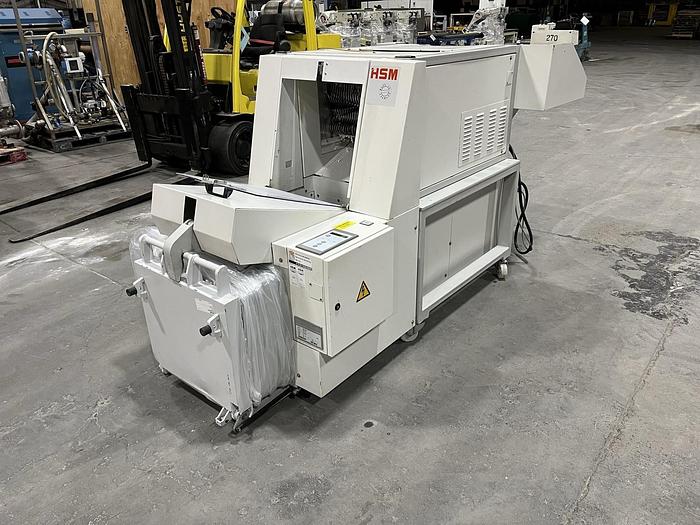 Used HSM FA 490.1 SHREDDER WITH BALER ATTACHMENT-PENDING