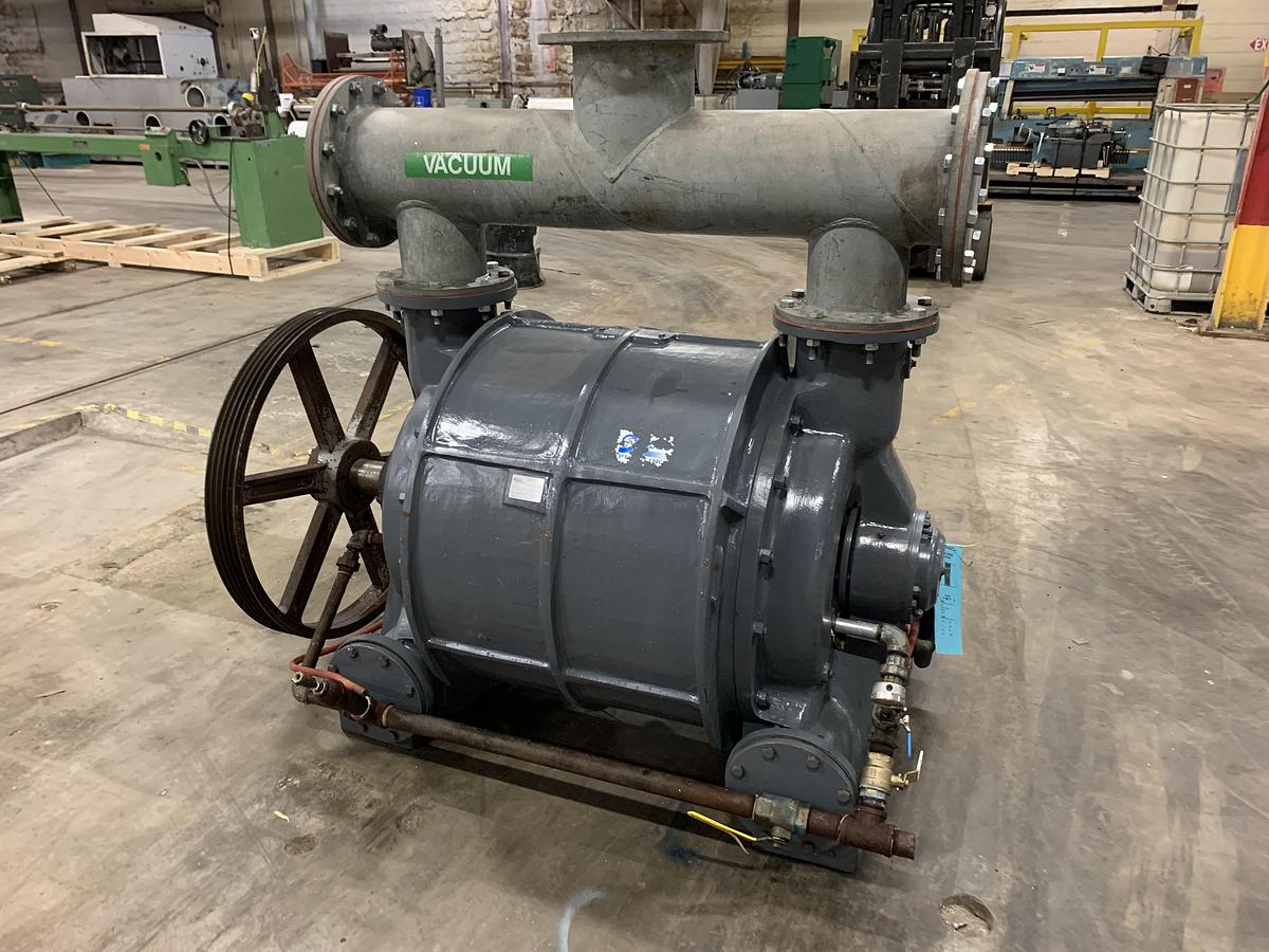 Used NASH MODEL CL-3002 VACUUM PUMP REBUILT BY HISCO PF