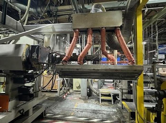 Used 47" WIDE EGAN EXTRUSION COATING LINE