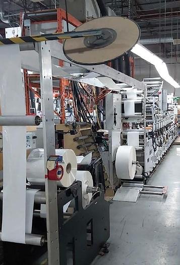 Used MARK ANDY 10 COLOR PRESS WITH DIE CUTTING MODEL 2200-13H