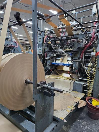 Used NEWLONG MDL. 127T & 506TH BLOCK BOTTOM / SOS BAG MACHINES / FLAT HANDLES