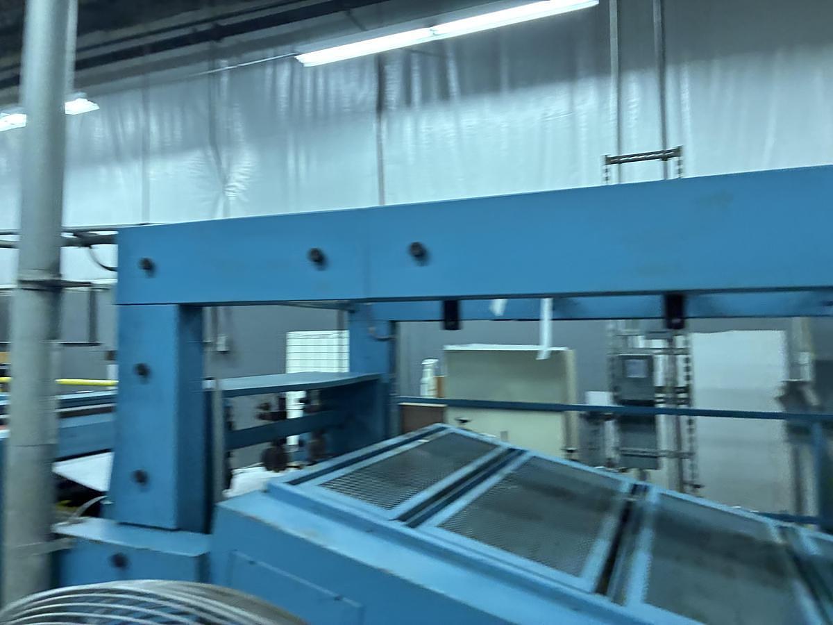 Used 38" WIDE EVTEC DUAL ROTARY CUT SIZE SHEETER