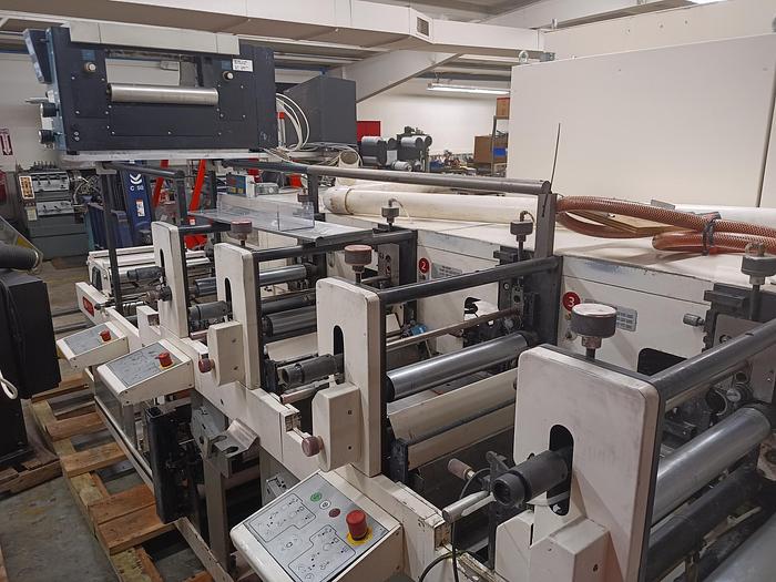 Used 16" NILPETER FB4200S 4 COLOR PRINTING PRESS