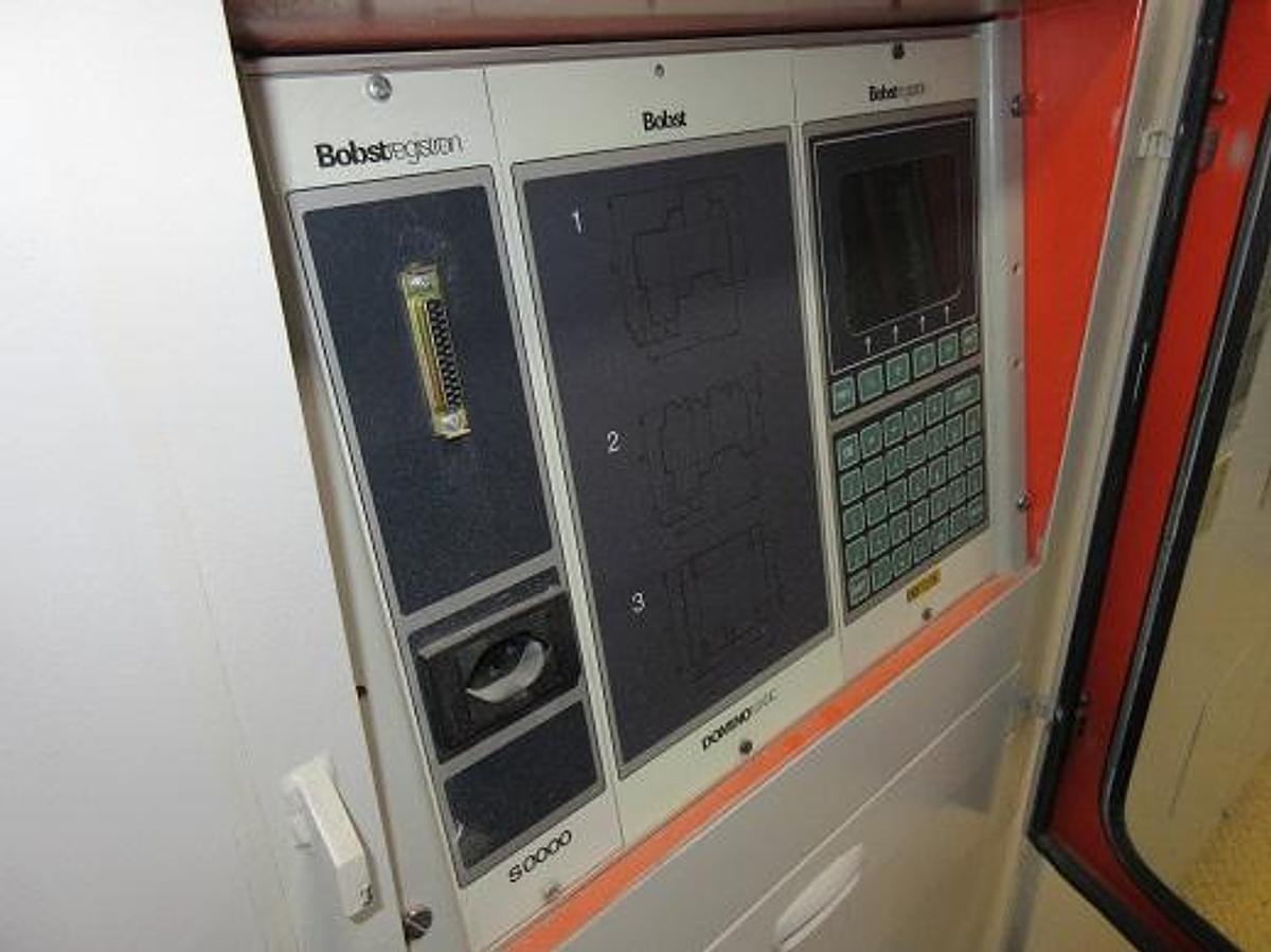 Used BOBST DOMINO 90 MATIC FOLDER GLUER 