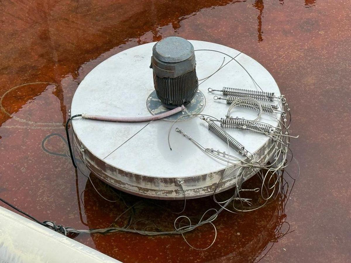 Used AQUA SBR FLOATING DECANTER FOR LARGE CLARIFIER BUBBLER SYSTEM