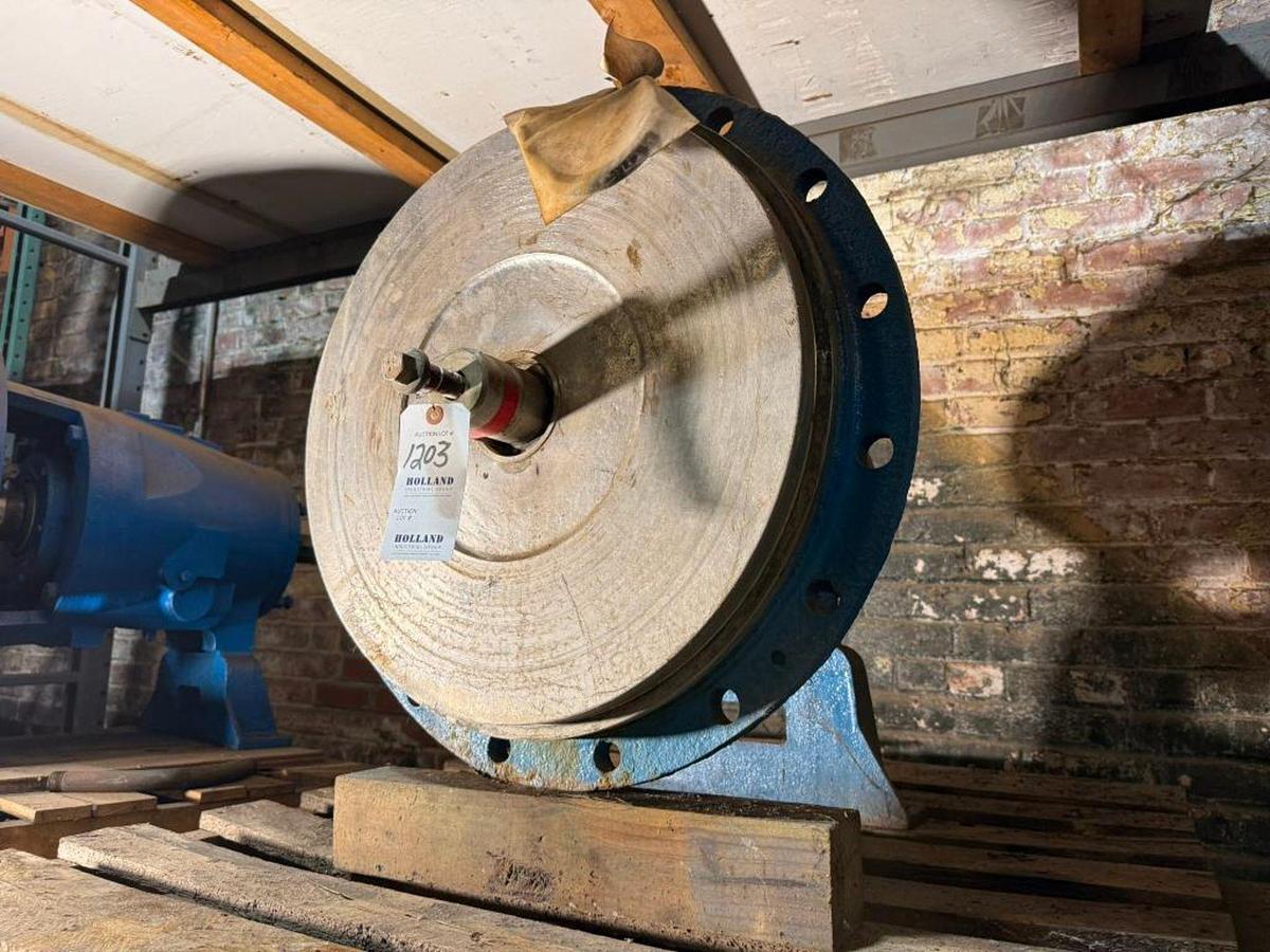 Used GOULDS POWER END PULLOUT PUMP PART 22" 316 STAINLESS STEEL