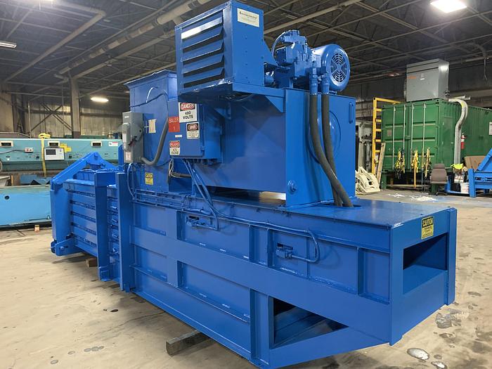 Used C&M HORIZONTAL OPEN END BALER MODEL 3430-0E56 30 HP