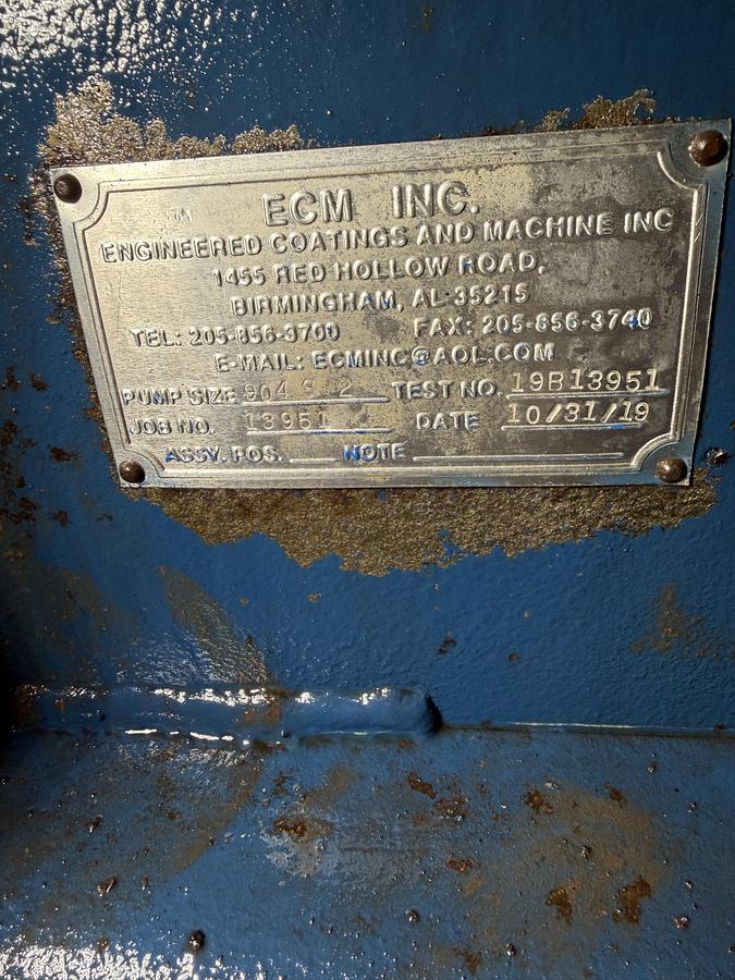 Used NASH 904 S2 VACUUM PUMP REBUILT 2019