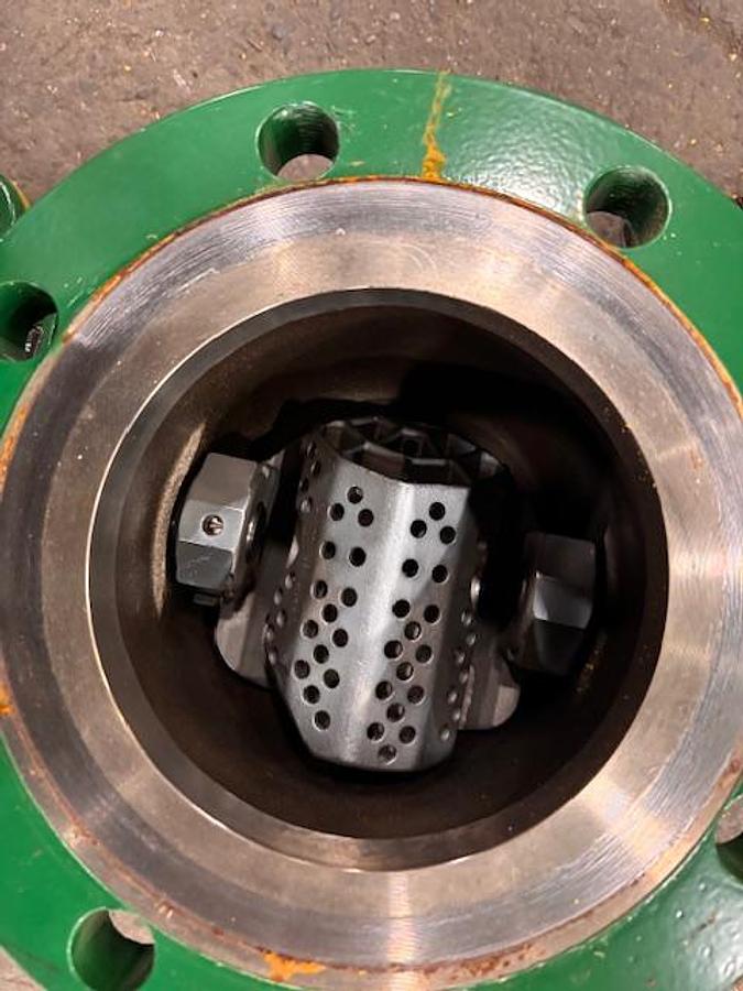 FISHER CONTROL VEE-BALL VALVE SIZE 6