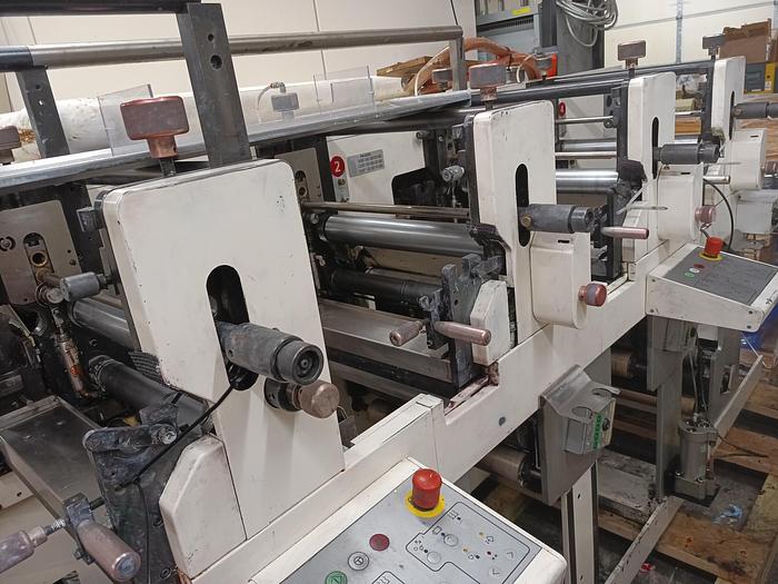 Used 16" NILPETER FB4200S 4 COLOR PRINTING PRESS