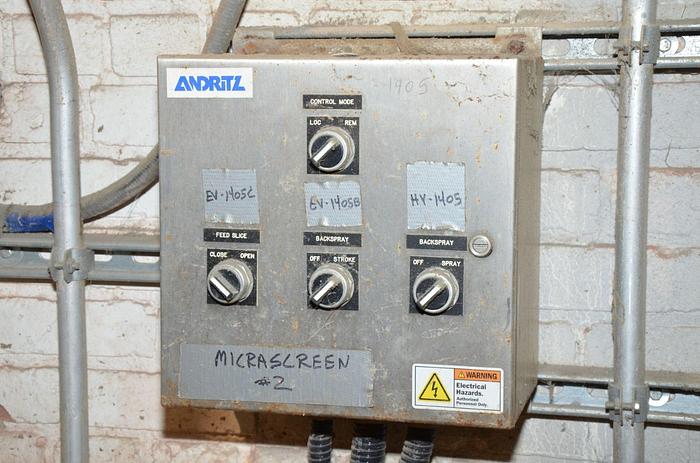Used ANDRITZ MICRASCREEN MS3 STAINLESS STEEL MANUFACTURED 2019