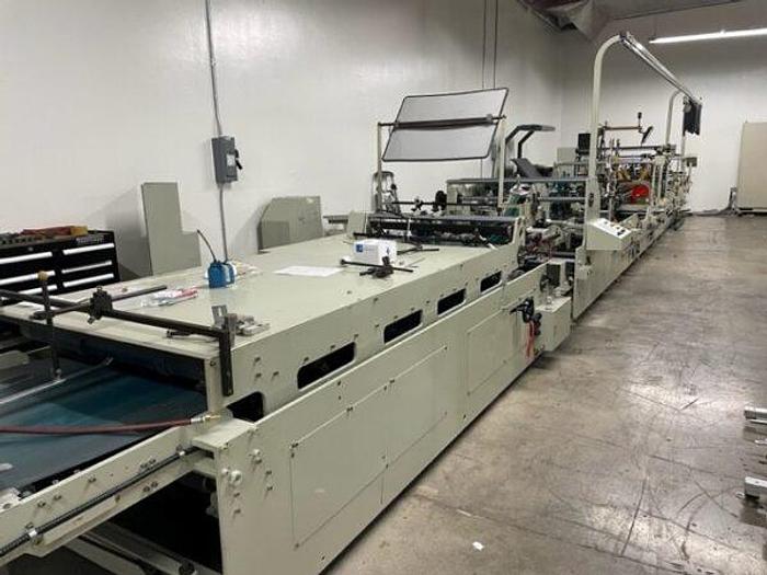 Used SIGNATURE PREMIER 110CS FOLDER GLUER MFG 2011