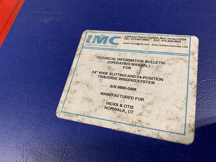 Used 16" INDEPENDENT MACHINE CO 14 HEAD SPOOLING SYSTEM