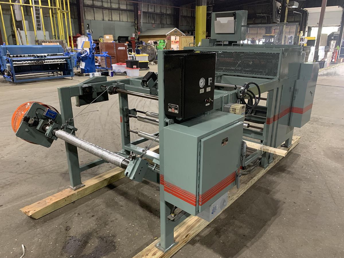 Used 30" WIDE ELSNER MODEL MPR 30 CANTILIVERED SLITTER REWINDER