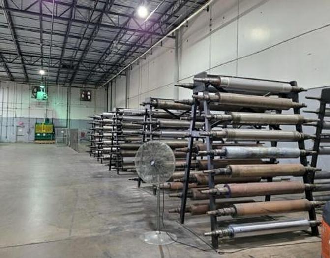 Used 55" WIDE KIDDER 6 COLOR STACK PRESS - PAPER & BOARD