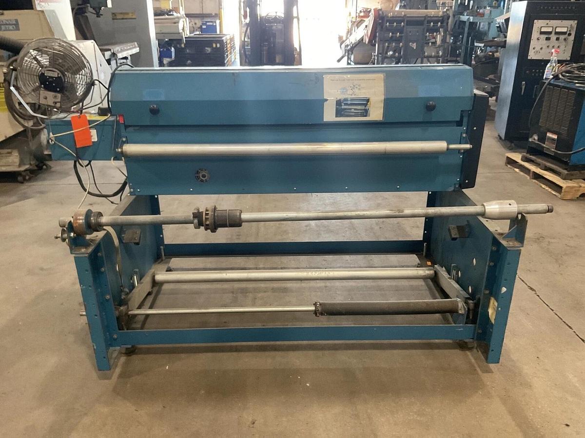 Used 60" WIDE ROSENTHAL SM-60 STRAIGHT KNIFE SHEETER SHEETMASTER 