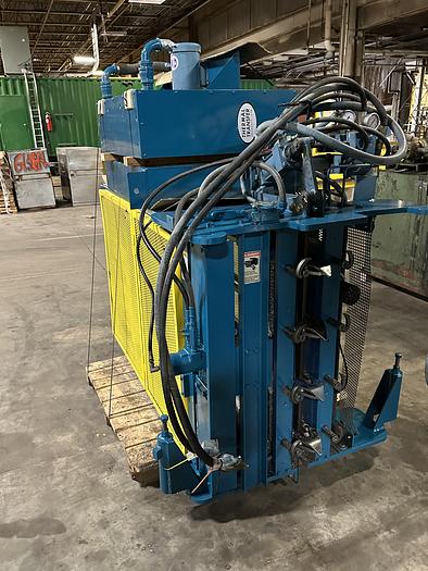 Used ECONOMY MODEL 5029AT9750 HORIZONTAL AUTO-TIE BALER WITH ALLEN BRADLEY CONTROLS 75 HP