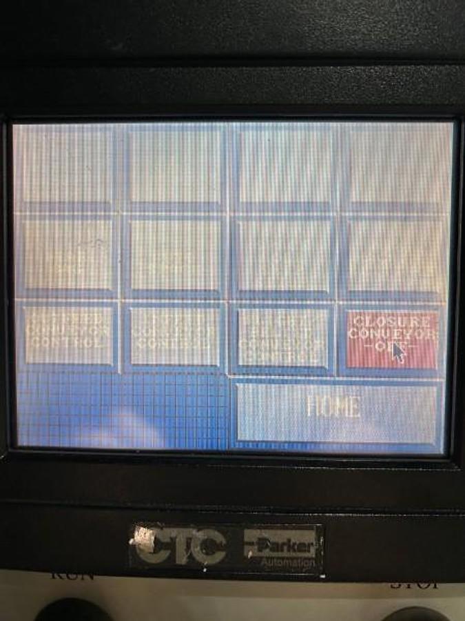 Used TEXWRAP # 2202 SS CONTINUOUS MOTION SIDE SEAL SHRINK WRAP SYSTEM W/ TEXWRAP # T-1322/2 DUAL CHAMBER SHRINK TUNNEL - PENDING LS