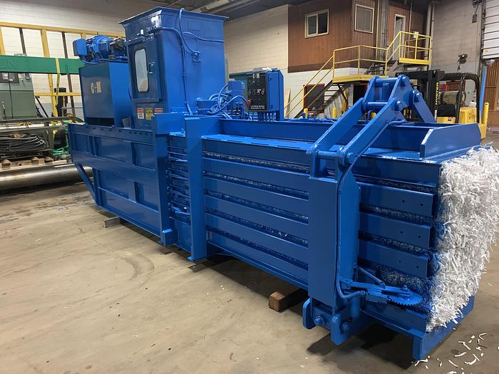 Used C&M HORIZONTAL OPEN END BALER MODEL 3430-0E56 30 HP