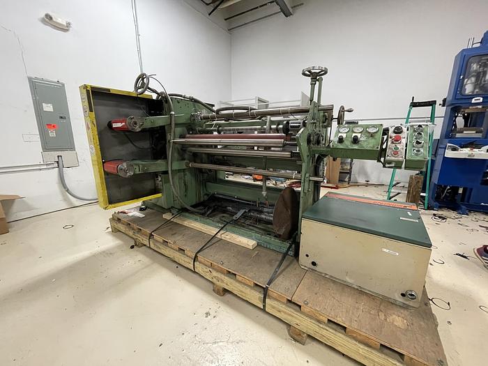 Used 42" WIDE ARROW MODEL 325-6 DUPLEX SLITTER