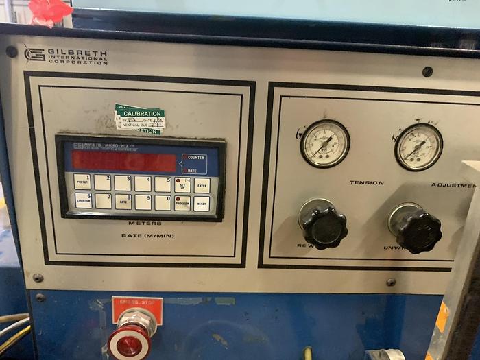 Used 4" GILBRETH SERIES 420 SINGLE LINE SEAMER LAY FLAT 100mm