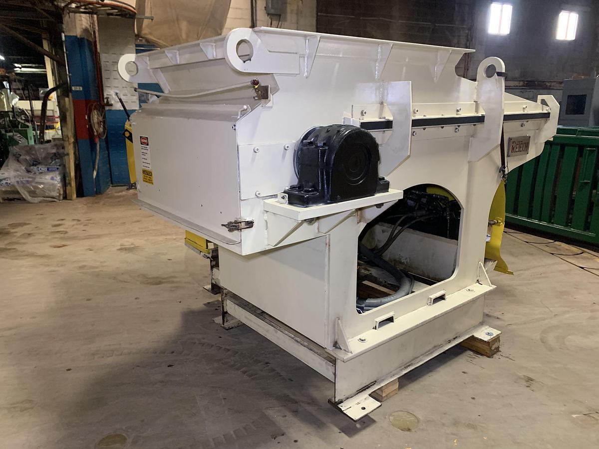 Used 75 HP RETECH GRANULATOR SHREDDER WITH HOPPER (NO INFEED CONVEYOR)