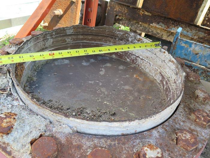 Used 20" TRUELINE PNEUMATIC KNIFE GATE VALVE