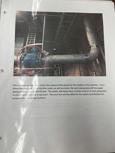 Used 122" (3.1M) TWIN WIRE WETLAP MACHINE W/ MODIFIED HEADBOX IN 2018 RATED 232 AIR DRY TONS