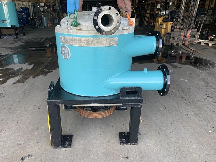 Used BLACK CLAWSON UV-100 PRESSURE SCREEN STAINLESS STEEL W/ MOTOR 2 OF 3