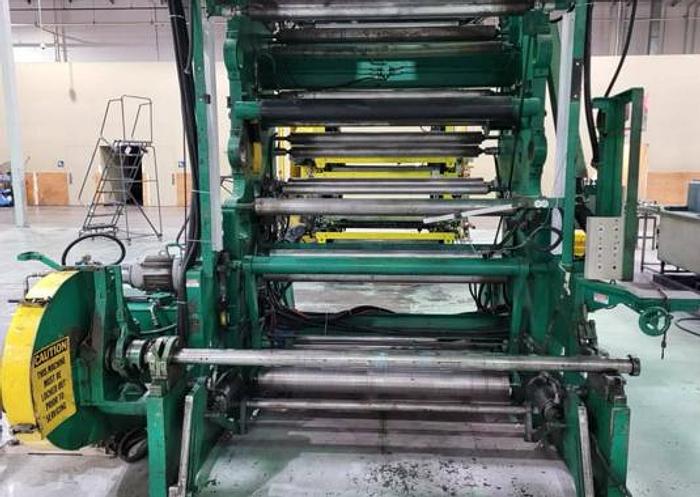 Used 55" WIDE KIDDER 6 COLOR STACK PRESS - PAPER & BOARD