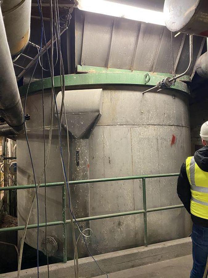 Used JYLHAVAARA LOW CONSISTENCY PULPER MODEL JP32A A-19296 120-200TPD