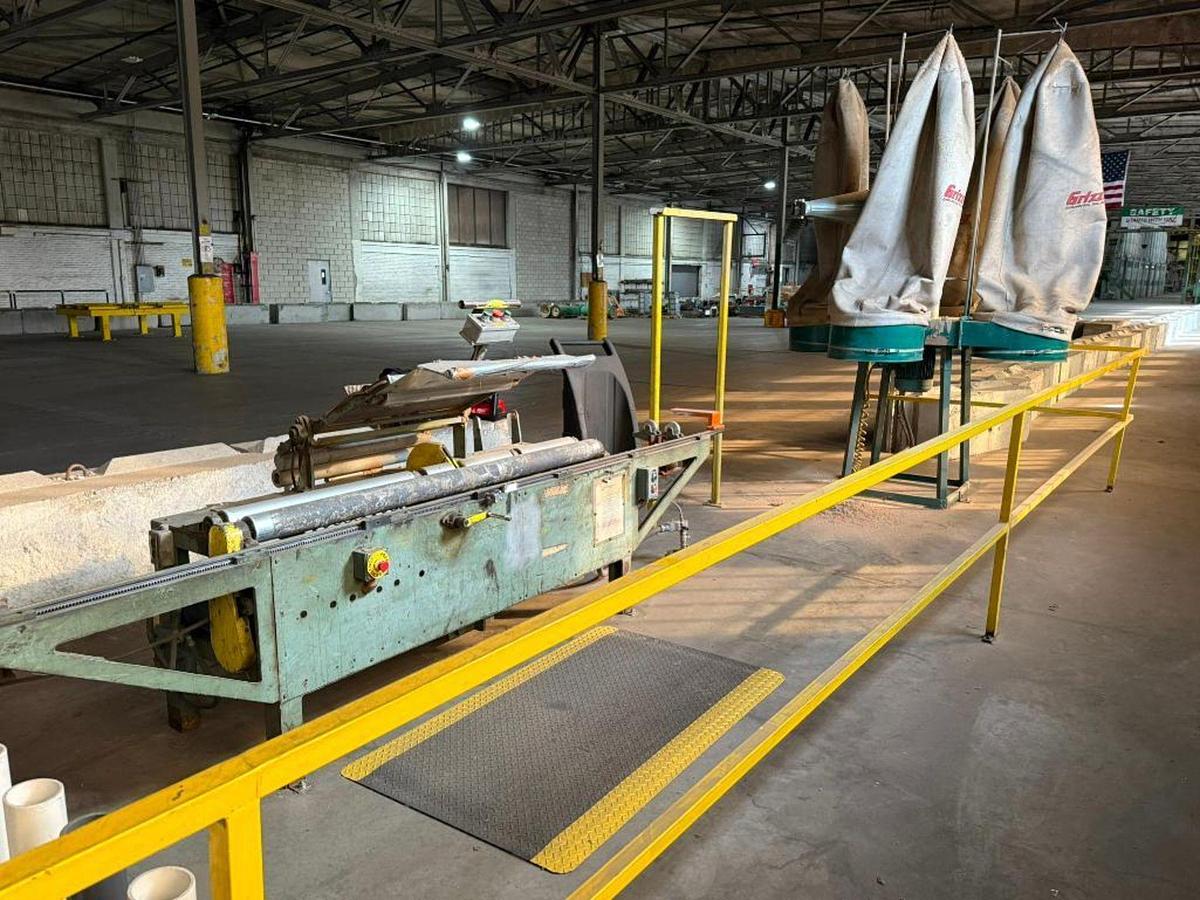 Used SONOCO CORE SAW CUTTER WITH DUST COLLECTION SYSTEM