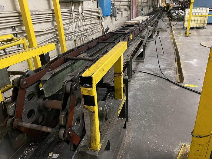 Used 375' 5000LB CAPACITY IN FLOOR ROLL HANDLING SYSTEM