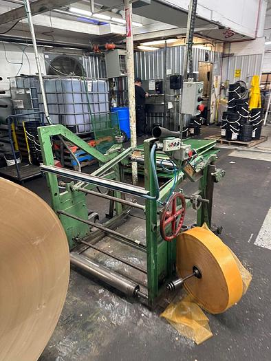 Used POTDEVIN MODEL 84 RG SOS PAPER BAG MACHINE