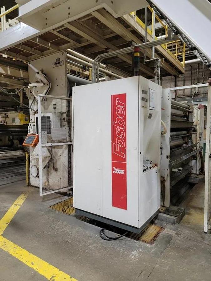 Used 98" AGNATI MWU DOUBLE WALL / 5 PLY CORRUGATING LINE